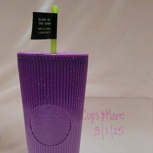 Starbucks Cold Cup Tumbler 24oz. (Glow in the Dark)